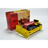 Lincoln International Bulldozer, empire made. Metal construction finished in red, black and yellow