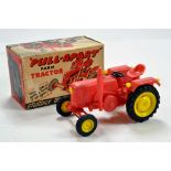 Rare Raphael Lipkin Plastic Made Pull Apart Lanz Bulldog Tractor. A fine example is E to NM