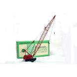 TWH 1/50 Construction issue comprising TWH Manitowoc 4100W Crawler Crane. E to NM with Box.