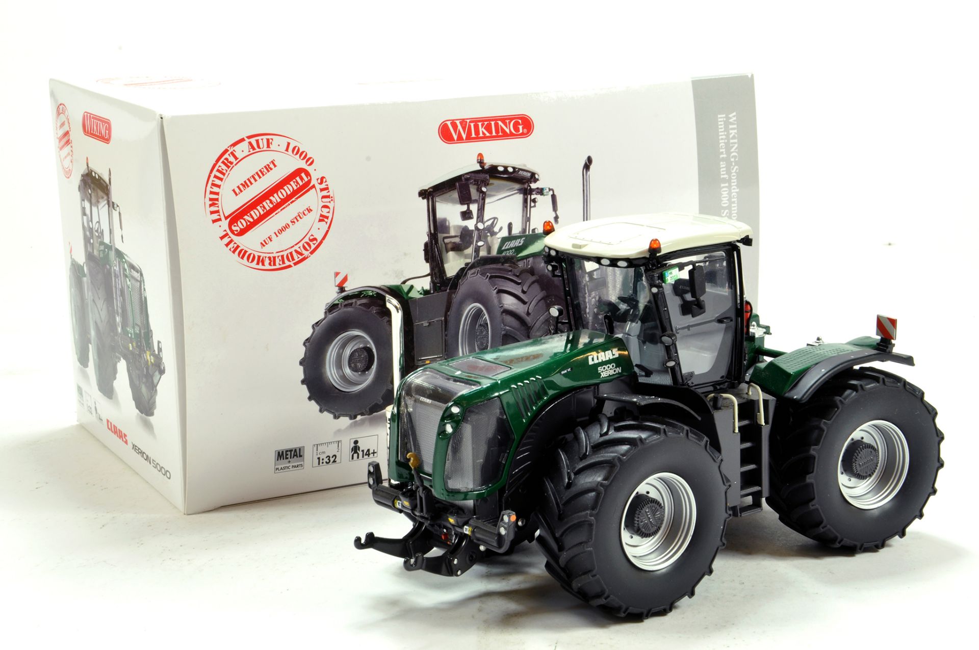 Wiking 1/32 Farm Issue comprising Claas Xerion 5000 Bolmer Edition. NM to M in Box.