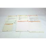 Interesting group of original JCB letters to the original producers of JCB literature and manuals,