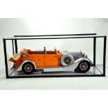 An exceptional Pocher 1/8 Scale Factory Built Rolls Royce Phantom II 1934 Torpedo Cabriolet