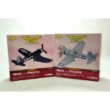 Corgi 1/72 Diecast Aircraft Issue Duo comprising No. AA33009 F4U 1D USMC plus No. A33008 F4U-1