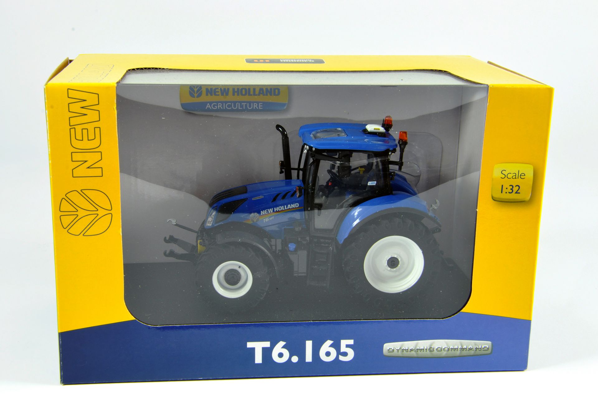 Universal Hobbies 1/32 Farm Issue comprising New Holland T6.165 Tractor. NM to M in Box.