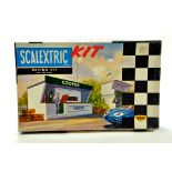 Scalextric Racing Pit Kit. Appears Complete.