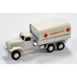 FJ (France Jouet) Ambulance. Off white with Tin Tilt and Ambulance decal. Generally E to NM.