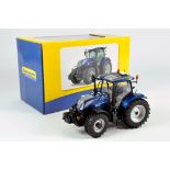 Universal Hobbies 1/32 Farm Issue comprising New Holland T7.225 Blue Power Tractor. E to NM in Box.