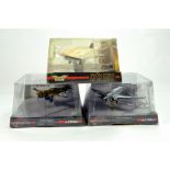 Corgi Diecast Aircraft 1/144 issues comprising P40 Warhawk, Douglas Dakota and one other. NM in