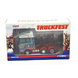 Corgi 1/50 Diecast Truck Issue comprising Truckfest Special No. CC15203 MAN TGX Tractor in livery of