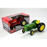 Duo of 1/16 Tractor issues comprising International 350 Utility plus John Deere issue. Generally E