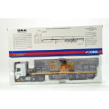 Corgi 1/50 Diecast Truck Issue comprising No. CC13219 DAF XF Crane Trailer in livery of Tarmac. NM