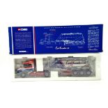 Corgi 1/50 Diecast Truck Issue comprising No. CC12807 Scania T Cab Tanker Trailer in livery of Cyril