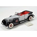 Franklin Mint 1/24 1934 Packard. Impressive highly detailed piece that displays well hence E to