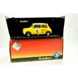 Solido 1/18 Mini Cooper in rare yellow. NM in Box.