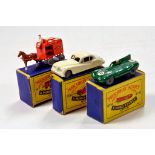Matchbox early diecast group comprising various issues. Some nice examples contained in VG boxes. (
