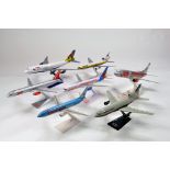 An interesting selection of aircraft models. Various issues and guises with stands etc. Generally VG