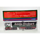 Corgi 1/50 Diecast Truck Issue comprising No. CC14002 Volvo FH Curtainside in livery of Eddie