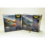 Corgi Diecast Aircraft Duo comprising Jet Fighter Power Series. NM in Boxes. (2)