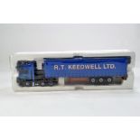 Corgi 1/50 Diecast Truck Issue comprising MAN TGA Curtainside in livery of Keedwell. NM in Box.