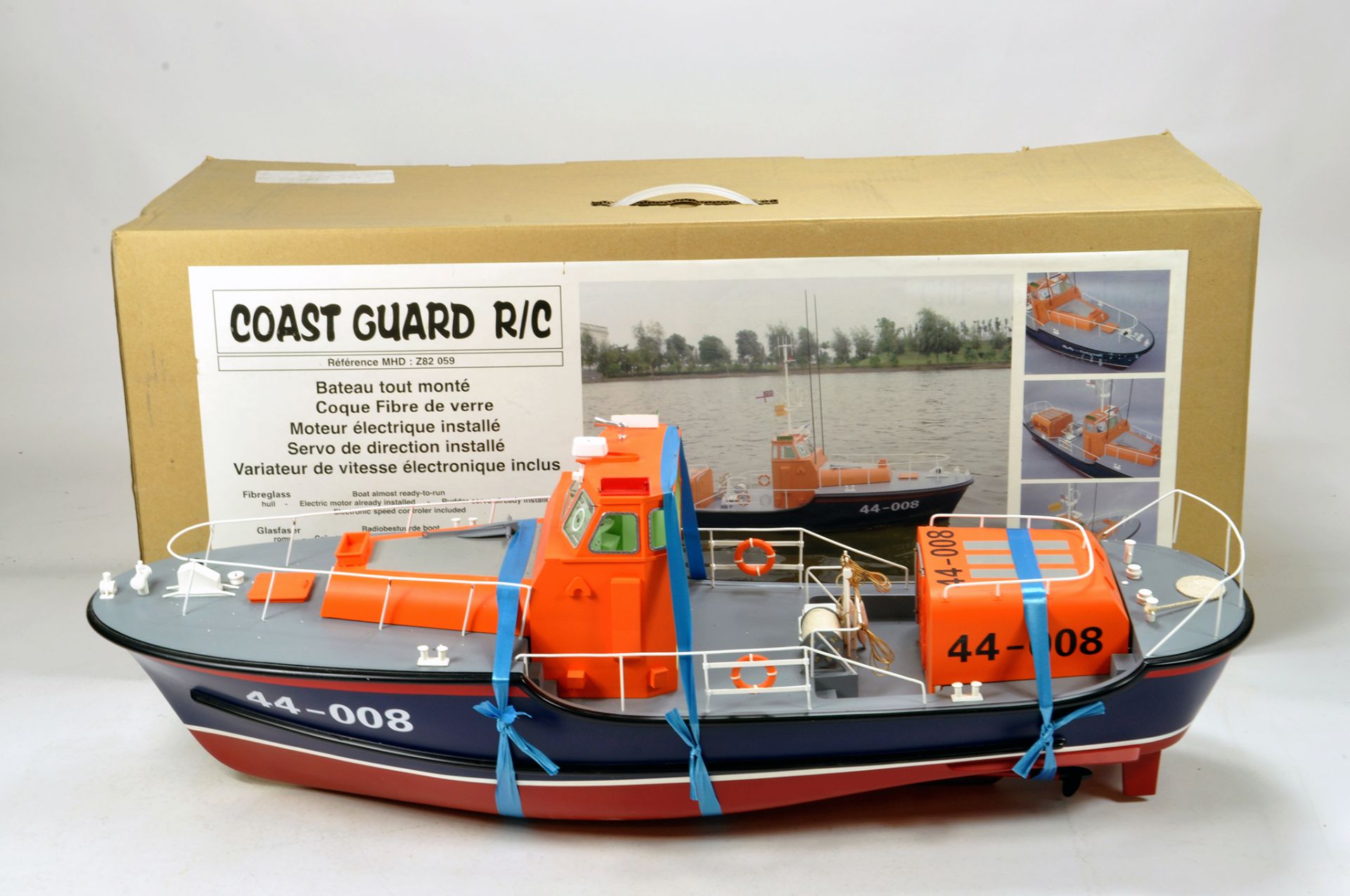 Nautix RNLI Waveney 44-008 Life Boat RC Equipped Model. As New only removed from box for photo.