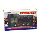 Corgi 1/50 Diecast Truck Issue comprising Truckfest Special No. CC13417 ERF Tractor in livery of Ian