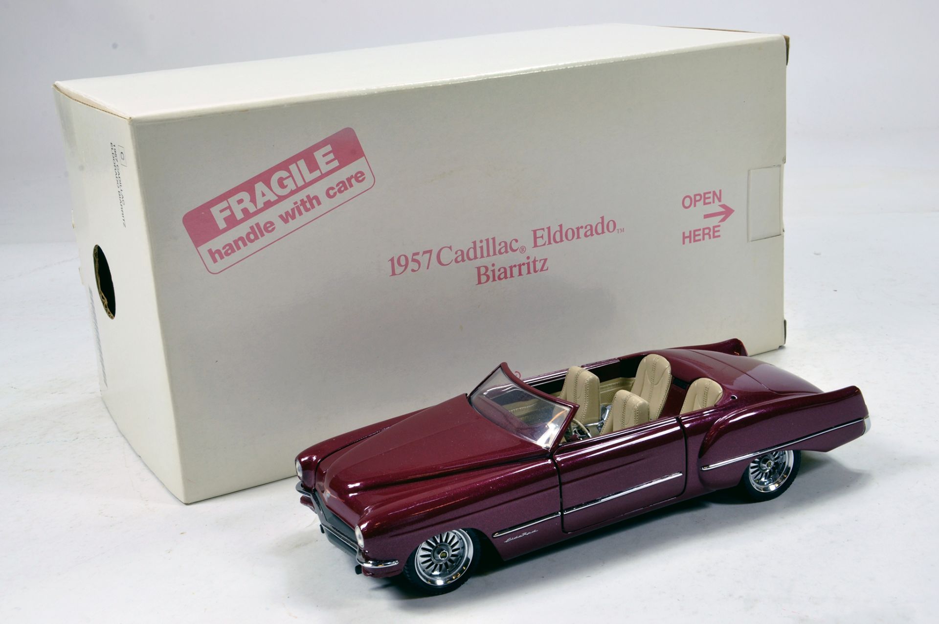 Franklin Mint 1/24 1957 Cadillac Eldorado. Impressive highly detailed piece that displays well hence