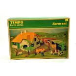 Scarce Timpo Farm Series Farm Set. Fine example is NM.