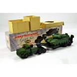 Dinky No. 698 Mighty Antar Articulated Tank Transporter with Centurion Tank load. A wonderful