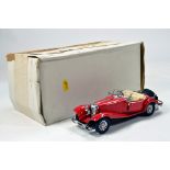 Franklin Mint 1/24 Mercedes 500K Roadster. Impressive highly detailed piece that displays well hence