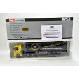 WSI 1/50 Diecast Precision Truck Issue comprising MAN TGX with Curtain Trailer in livery of