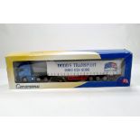 Cararama 1/50 Diecast Truck Issue comprising Scania Curtainside in livery of Dodds Transport. E to