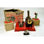 Mamod Steam Plant with Accessories. Untested but displays well with box.