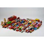 A large group of diecast issues from various makers. Matchbox, Corgi, Hot Wheels etc. (qtY)