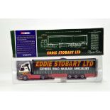 Corgi 1/50 Diecast Truck Issue comprising No. CC12401 Volvo Curtainside in livery of Eddie