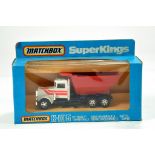 Matchbox Superkings No. K-105 Peterbilt Tipper Truck. E to NM in VG Box.
