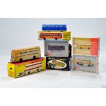 Assorted plastic bus issues comprising hard to find early wiking items plus other hard to find