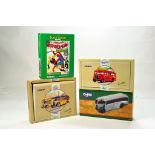 Corgi Classics Diecast group comprising commercials and Spiderman issue. E to NM in Boxes. (4)