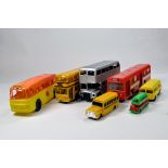 Group of unboxed bus issues from various makers including mainly plastic issues. Routemaster and