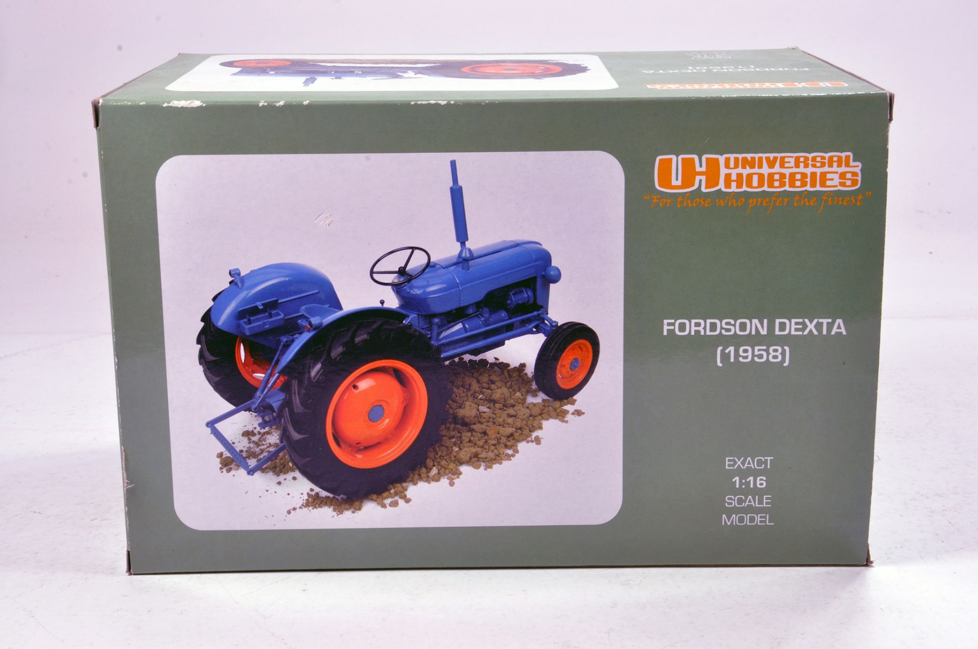 Universal Hobbies 1/16 1958 Fordson Dexta Tractor. E to NM in Box.