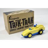 Trik-Trak (Spot-On) Export issue for Penguin. Plastic racing car is NM in E Box (with inner