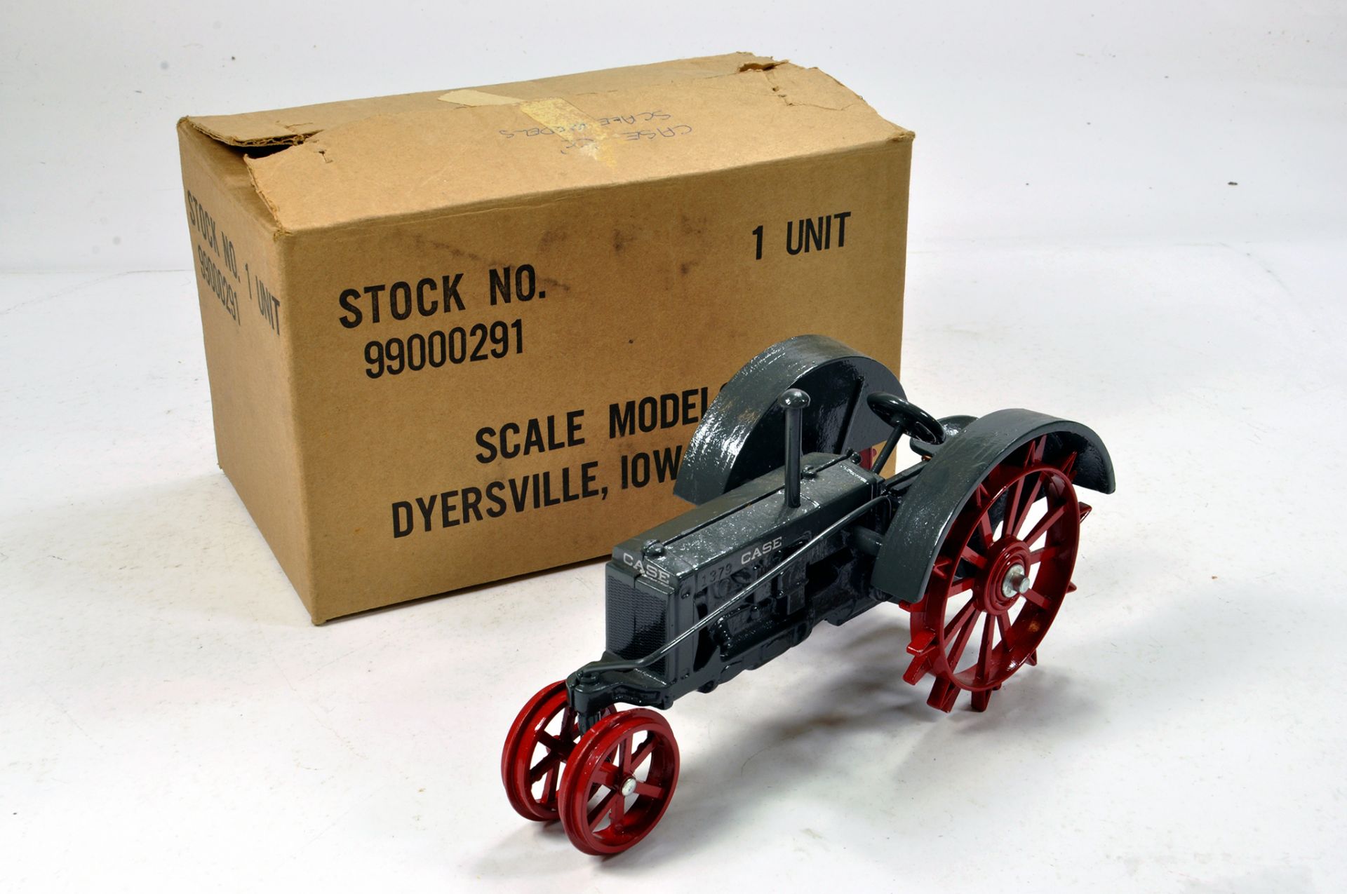 Scale Models 1/16 Case CC Tractor. Nice example is E in Box.