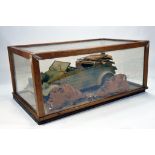 An unusual and bespoke VW Kubelwagen, large scale presented on a diorama base housed in a