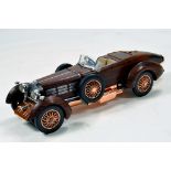 Franklin Mint 1/24 1924 Hispano-Suiza Tulipwood. Impressive highly detailed piece that displays well