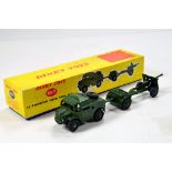 Dinky Military No. 697 Field Gun Set. Nice example is NM with VG Box including inner packing.