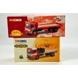 Corgi 1/50 Diecast Truck Issues comprising Albion Platform duo. NM in Boxes. (2)