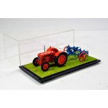Scaledown Models Hand Built 1/32 Fordson Tractor and Cultivator. Superb model is provided wih