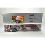 WSI 1/50 Diecast Precision Truck Issue comprising Volvo FH with Low Loader Trailers in livery of