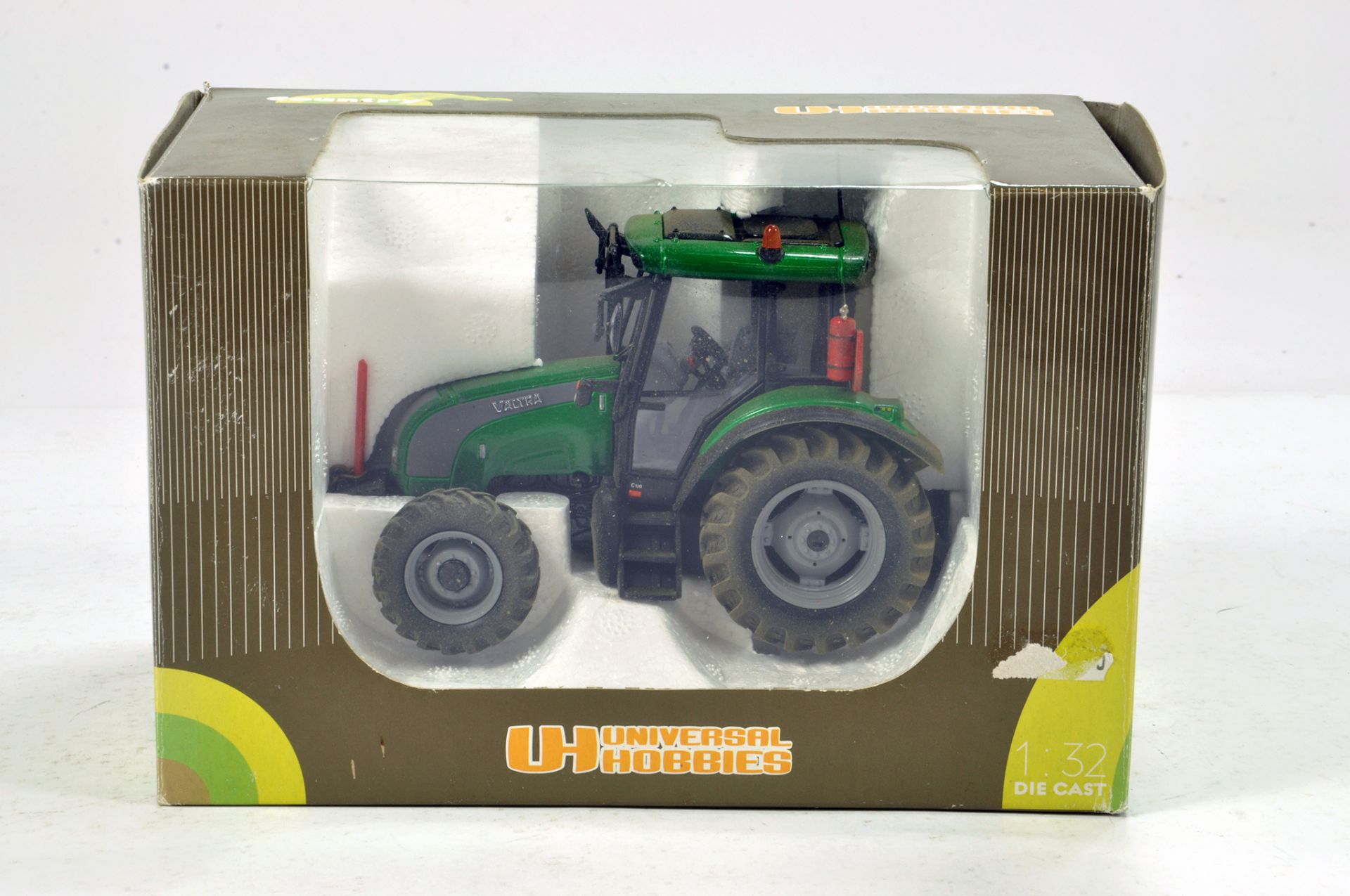 Universal Hobbies 1/32 Valtra T Weathered Tractor. NM in Box.