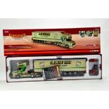 Corgi 1/50 Diecast Truck Issue comprising CC12823 Scania T Curtainside with Moffett in livery of