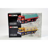 Corgi 1/50 Diecast Truck Issues comprising Guy Invincible Duo. NM in Boxes. (2)